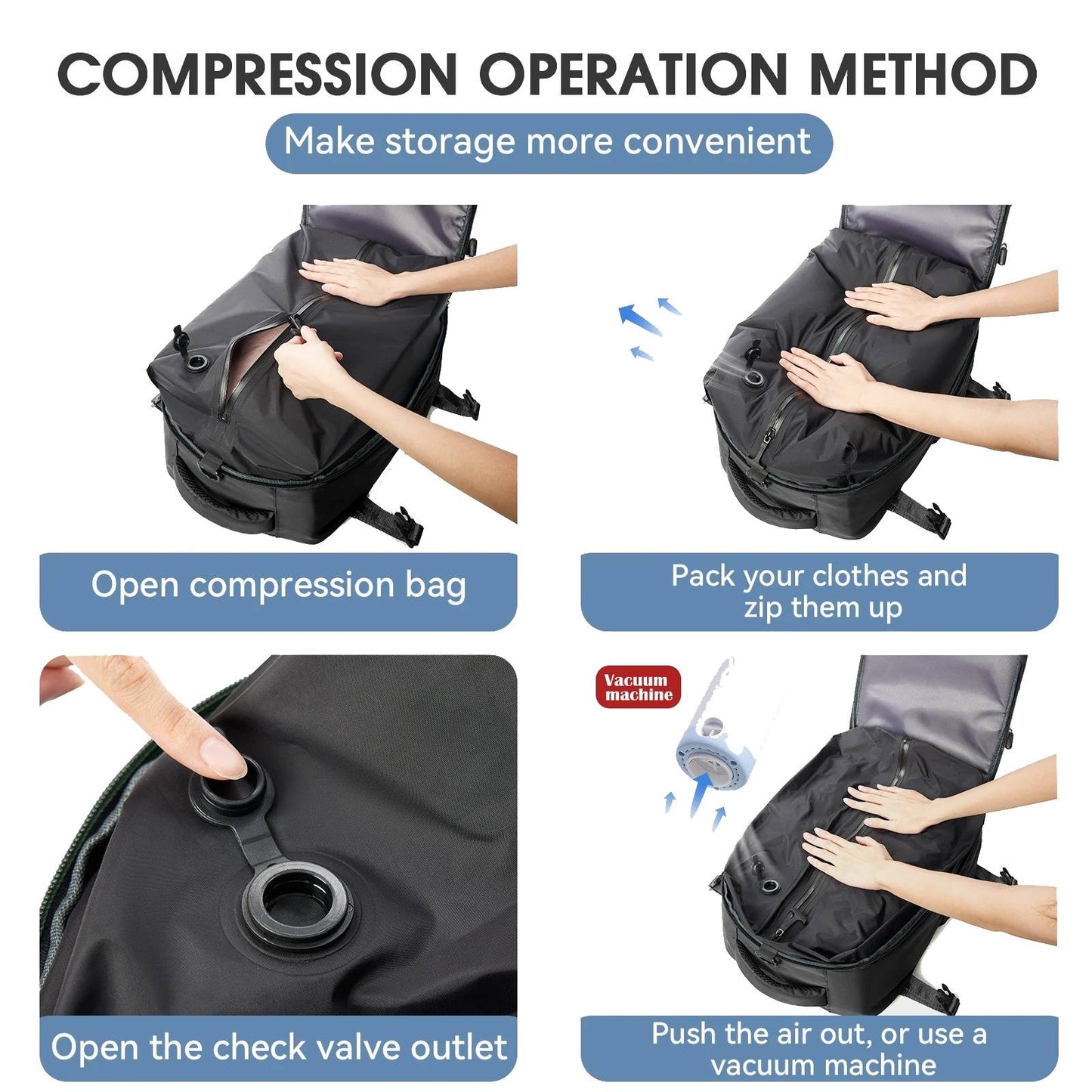 PackLite Mini - Vacuum Backpack